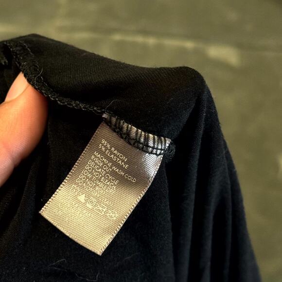 Daisy Fuentes Chemise Babydoll Women’s XL Black Lace Adjustable Straps Nightgown - Picture 6 of 8